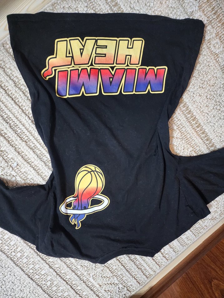 Siyah Baskılı Erkek Tişört Velcro Detaylı - Görsel 3