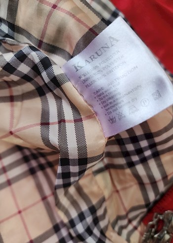 kırmızı koyu kırmızı Kapüşonlu Kadın Midi Kışlık Mont - Görsel 15