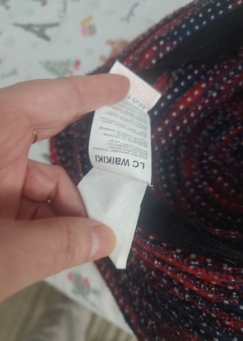 Renkli Örgü Kadın Şapka pamuklu - Görsel 5