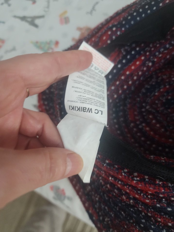 Renkli Örgü Kadın Şapka pamuklu - Görsel 5