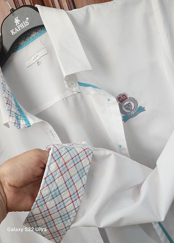 Sarar marka beyaz detaylı gömlek - Görsel 5