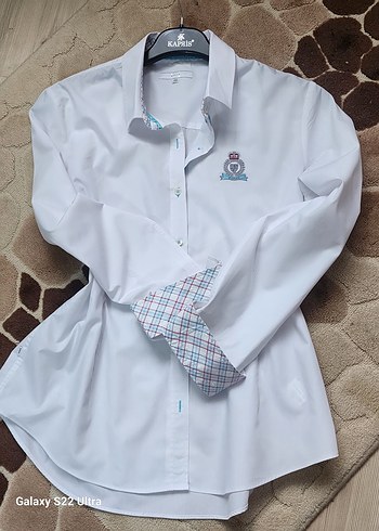Sarar marka beyaz detaylı gömlek - Görsel 6