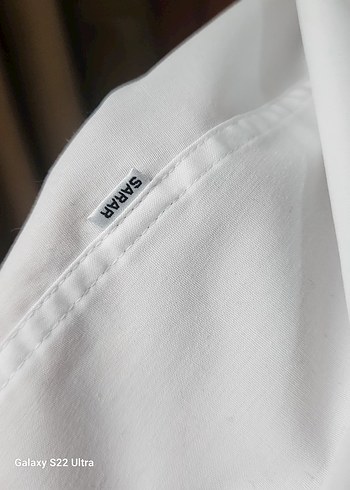 Sarar marka beyaz detaylı gömlek - Görsel 4