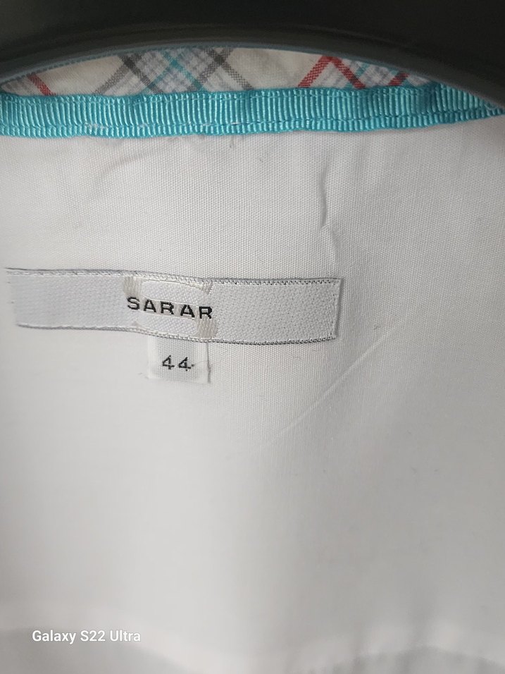 Sarar marka beyaz detaylı gömlek - Görsel 3