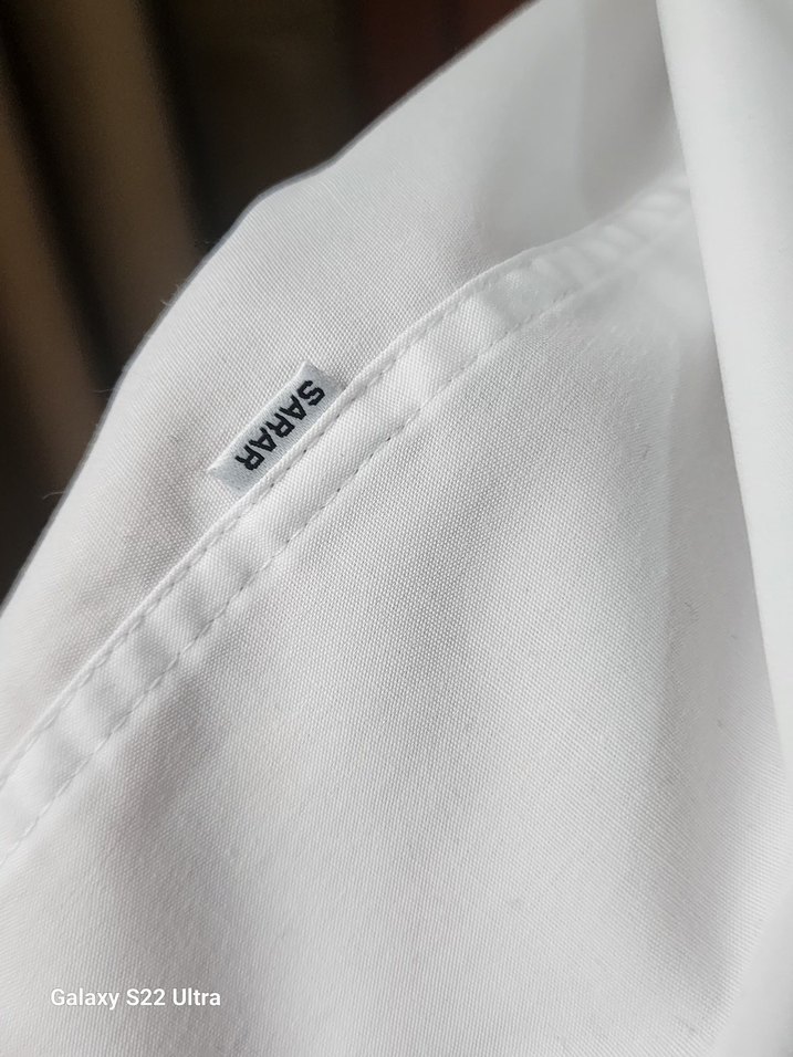 Sarar marka beyaz detaylı gömlek - Görsel 4