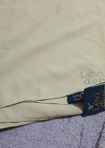 Levidor Düz Medine İpeği Kumaş şal - Görsel 5