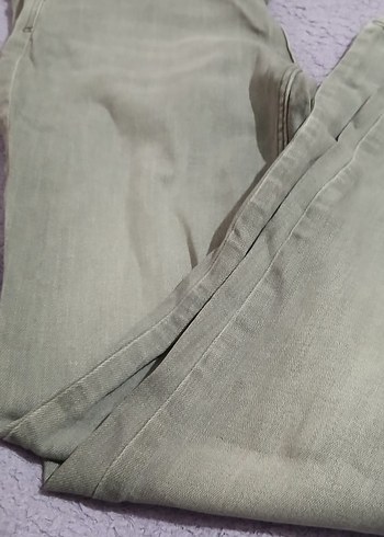 Zara Gri Fermuarlı Kadın Jean - Görsel 2