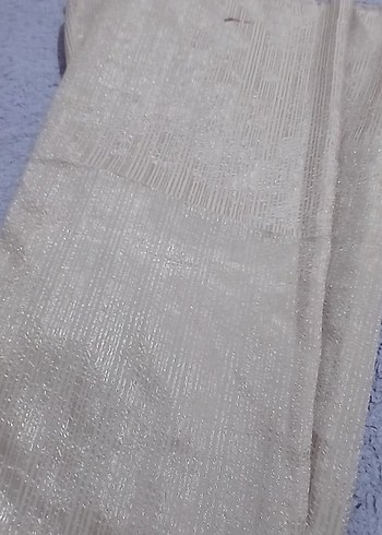 Pembe simli abiye şal - Görsel 4