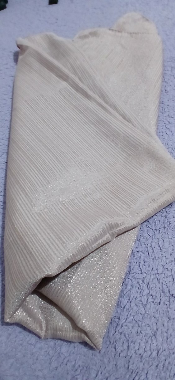 Pembe simli abiye şal - Görsel 3