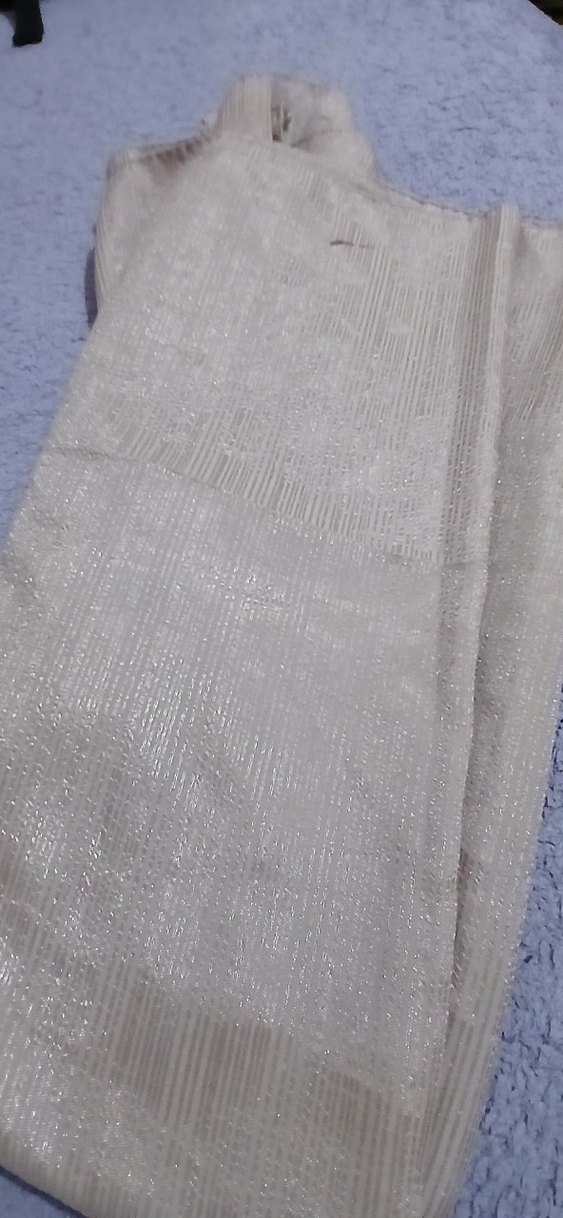 Pembe simli abiye şal - Görsel 4