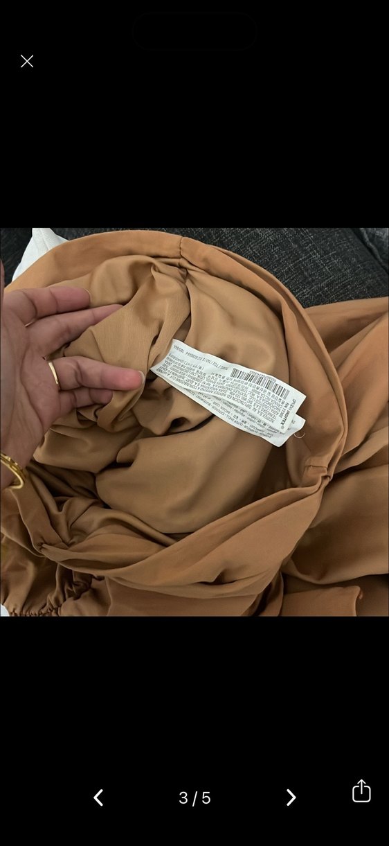 Zara Vatkalı Drapeli Mini Elbise - Görsel 3