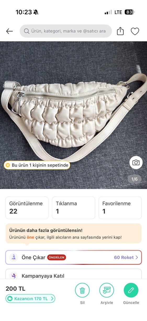 Bershka çanta - Görsel 2
