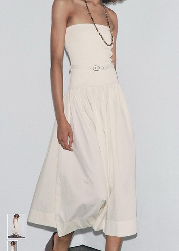 Kemerli Zara Elbise - Görsel 2