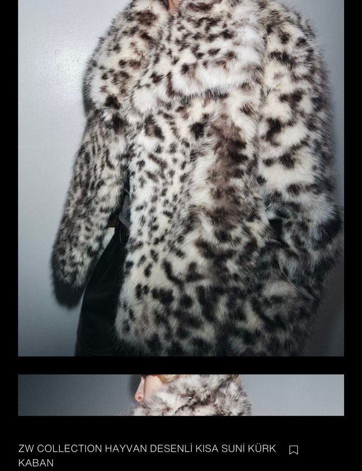 Zara Kürk Ceket - Görsel 2