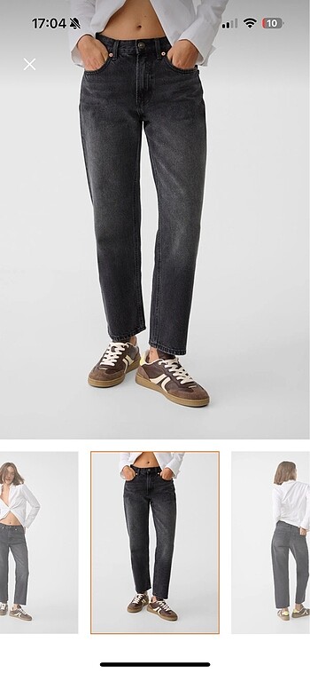 Stradivarius Stradivarius d96 crop staight jean