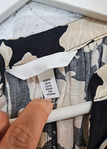 Bohem V Yakalı Uzun Kollu Kadın Elbise - Görsel 4