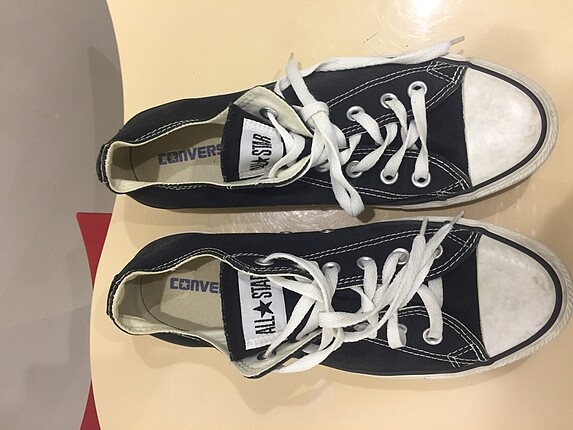 41 Beden Orjinal 41 numara siyah converse