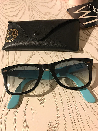 Wayfarer mavi siyah gunes gozlugu