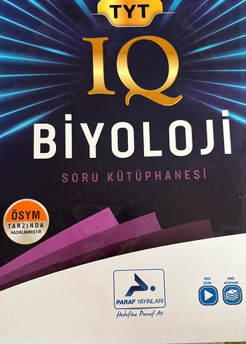 TYT IQ Biyoloji Soru Kütüphanesi