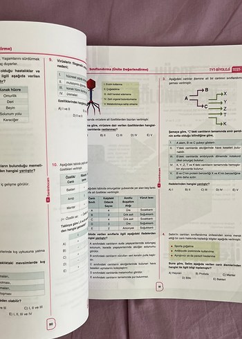 Benim Hocam Tyt Biyoloji Soru Bankası ve Ders Notları