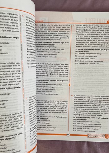  Beden Benim Hocam TYT-AYT-KPSS Paragraf ve Dil Bilgisi Soru Bankası