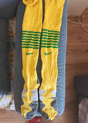 Nike Celtic Futbol Çorabı Sarı Yeşil Erkek Çorap