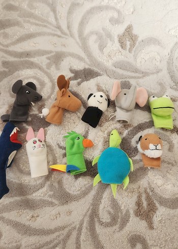 ikea Parmak Kuklaları Seti