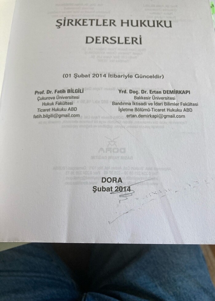 Şirketler hukuku ortaklıklar hukuku - Görsel 2