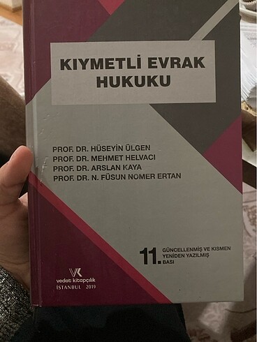 Kıymetli evrak hukuku ticaret hukuku