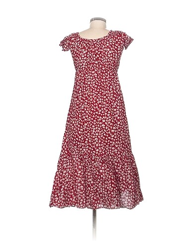 universal Beden Vintage Love Uzun Elbise %70 İndirimli.