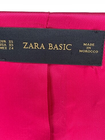 xs Beden pembe Renk Zara Blazer %70 İndirimli.