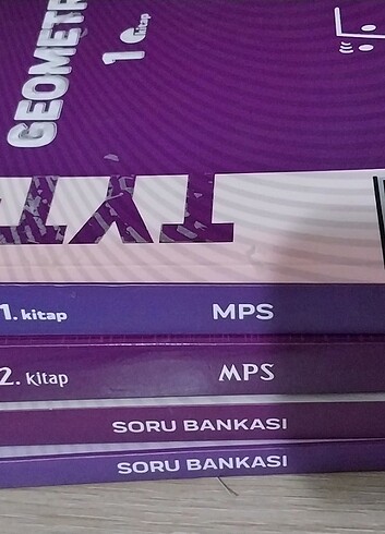 karekök geometri soru bankası ve mps kitapları hiç kullanılmamış