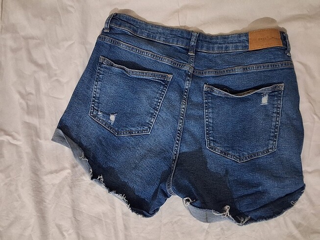 Bershka BERSKHA KOT JEAN DENİM ŞORT