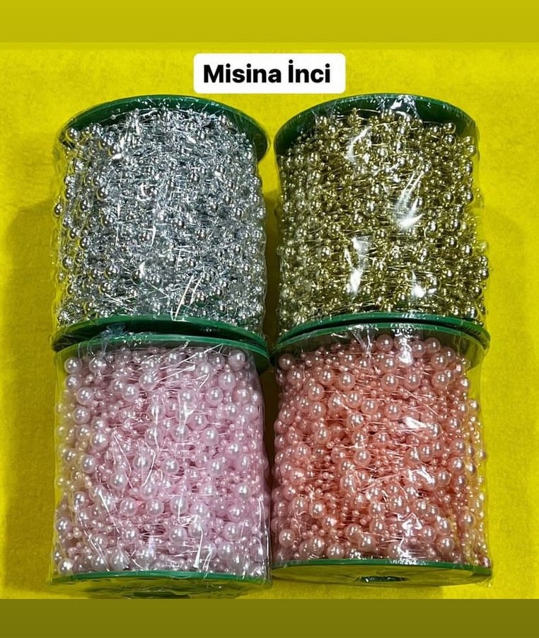 Renkli Misina İnci - Görsel 2