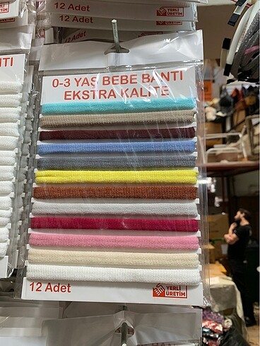 Bebe bantı saç tokasi