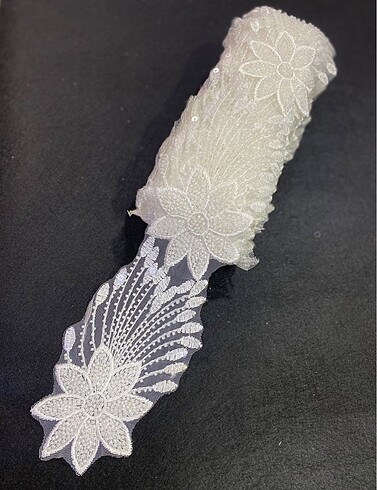 Boncuklu dantel - Görsel 6