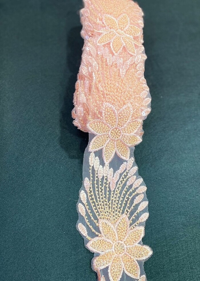 Boncuklu dantel - Görsel 2