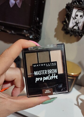 Master Brow kaş paleti - deep brown