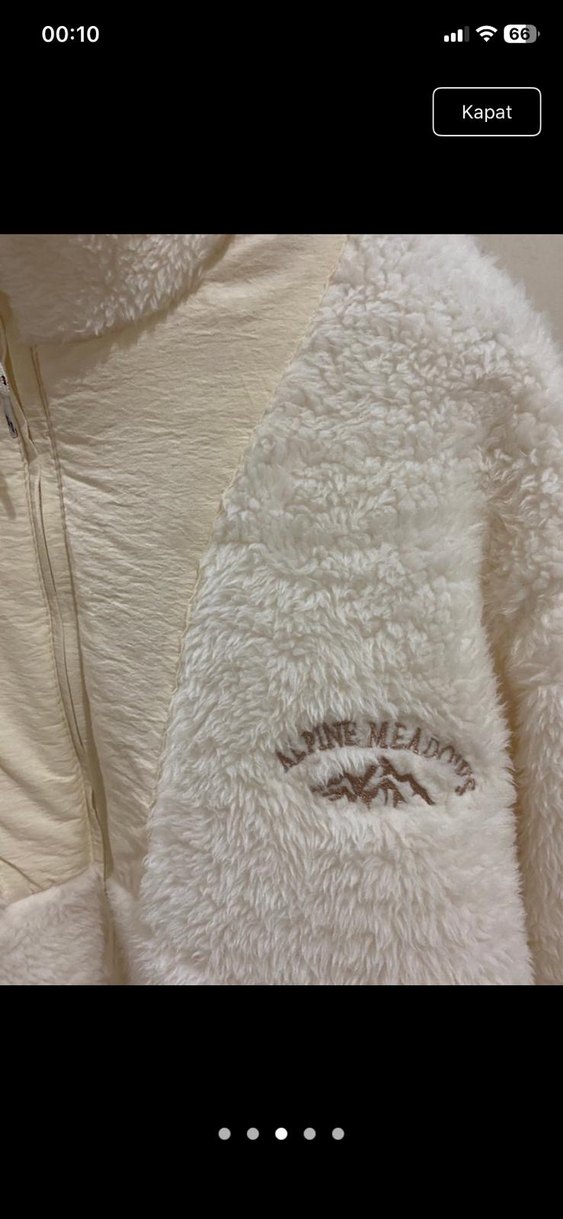 Yumuşak Kürklü Kadın Ceket - Görsel 2