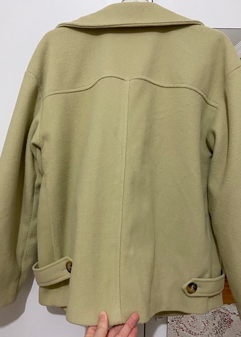 Midi Düğmeli Kadın Kaban - Görsel 5