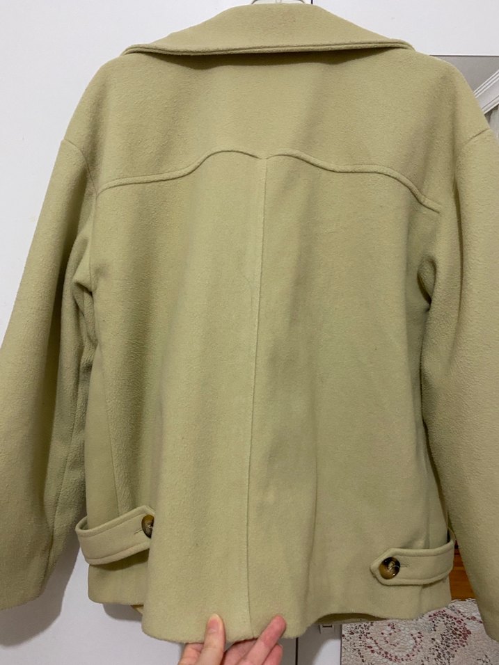 Midi Düğmeli Kadın Kaban - Görsel 5