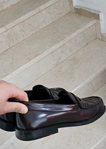 Hm Klasik kadın Kemerli Loafer - Görsel 6