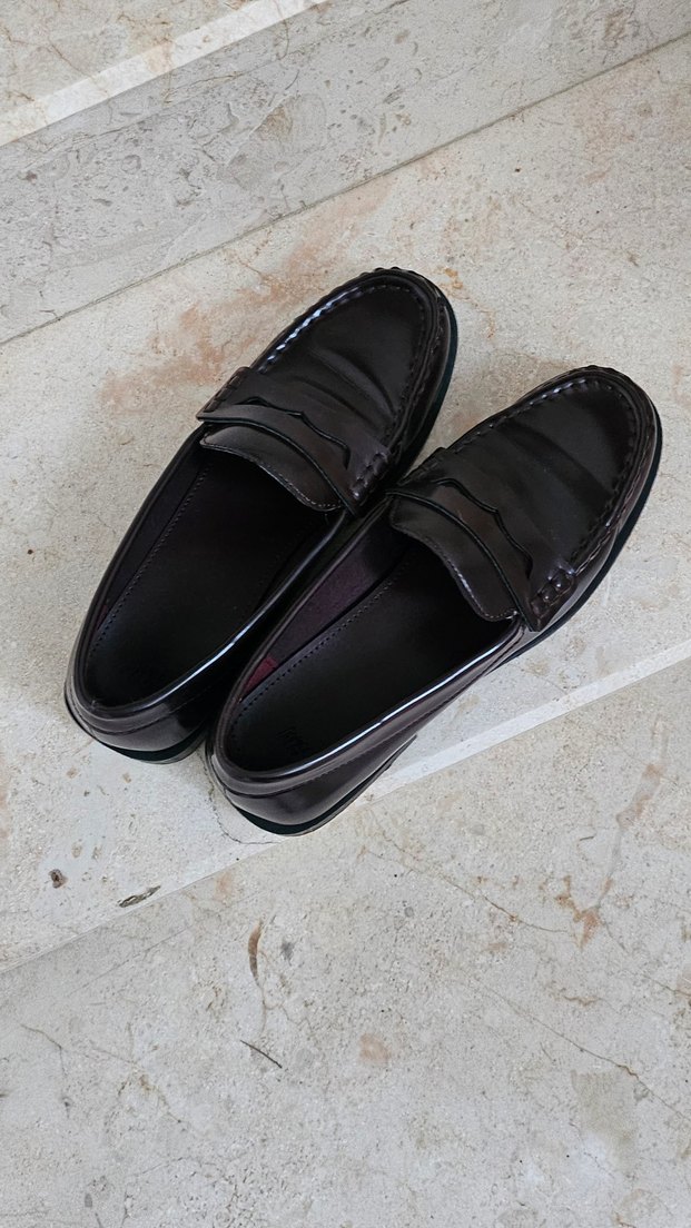 Hm Klasik kadın Kemerli Loafer - Görsel 4