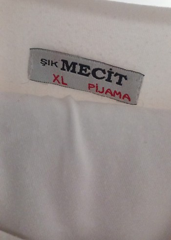 Beyaz Nakışlı Uzun Kollu Kadın Sabahlık veya loğusa takımı - Görsel 2