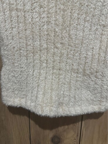 xs Beden ten rengi Renk pull and bear crop kazak cozy mood krem rengi