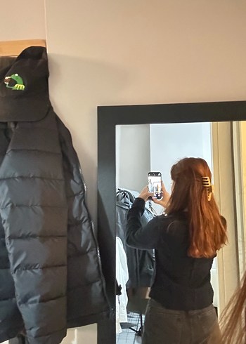 xs Beden Düğmeli Lacivert mango tüvit Kadın Ceket