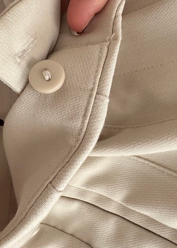 xs Beden Zara Pensli Bej Kadın Pantolon