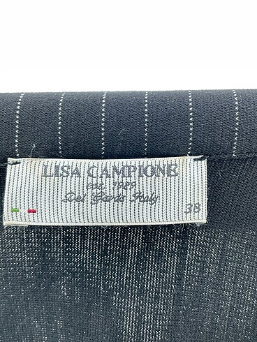 38 Beden siyah Renk Vintage Love Blazer %70 İndirimli.