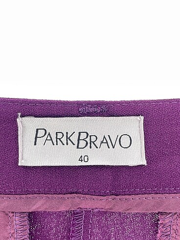 40 Beden mor Renk Park Bravo Kumaş Pantolon %70 İndirimli.