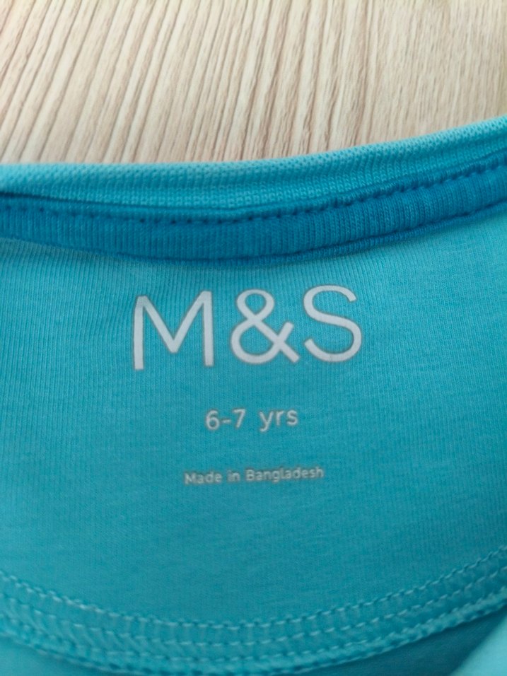 Renkli Baskılı Mavi Çocuk pijama Takımı - Görsel 3